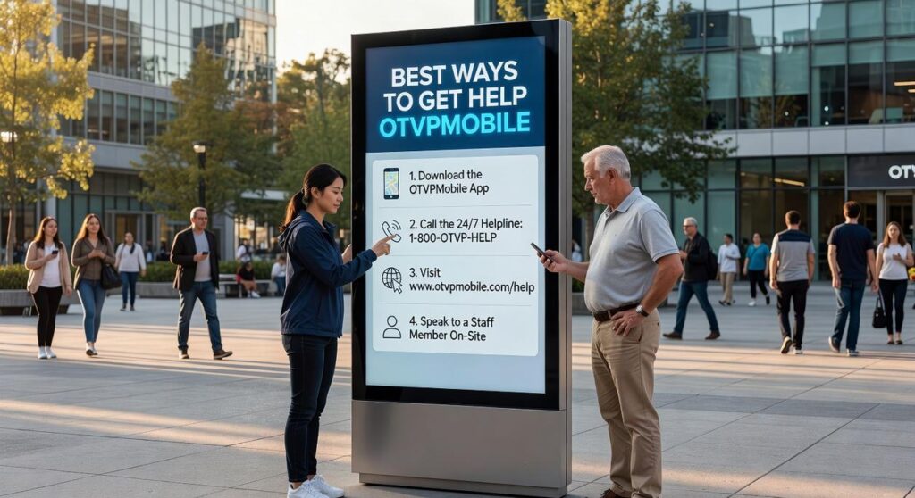 best ways to get help otvpmobile